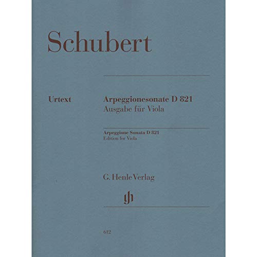 Stock image for Sonata For Piano And Arpeggione In A Minor D 821 Version For Viola (Multilingual Edition) for sale by HPB-Diamond