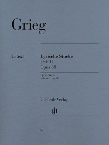 Stock image for Lyrische Stcke Heft II, op. 38 for sale by medimops