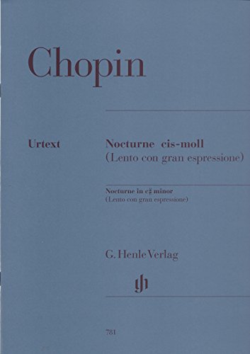 Imagen de archivo de Nocturne cis-moll op. post.: Klavier zu zwei Hnden a la venta por medimops