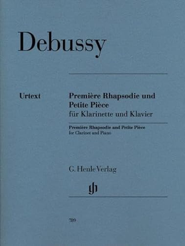 Stock image for Premire Rhapsodie und Petite Pice fr Klarinette und Orchester. Klarinette und Klavier for sale by medimops
