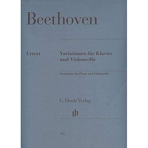 9790201809137: Variationen fr Violoncello und Klavier: Instrumentation: Violoncello and Piano