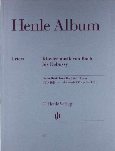Beispielbild fr Henle Album Klaviermusik von Bach bis Debussy zum Verkauf von medimops
