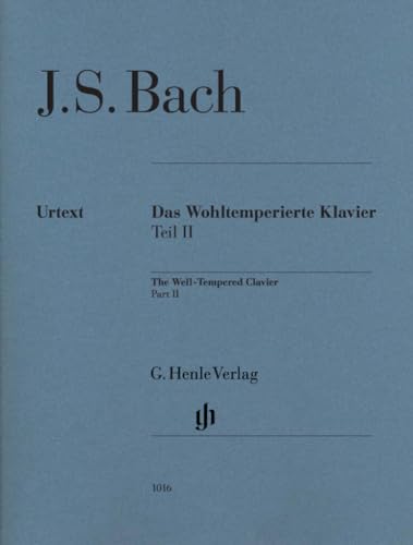 9790201810164: Das Wohltemperierte Klavier Teil II BWV 870-893 ohne Fingerstze: Instrumentation: Piano solo