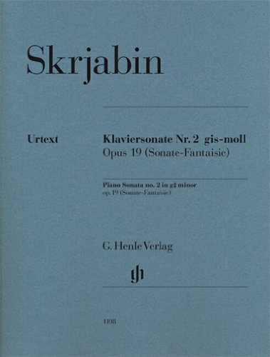 Beispielbild fr Piano Sonata no. 2 op. 19 zum Verkauf von Livre et Partition en Stock