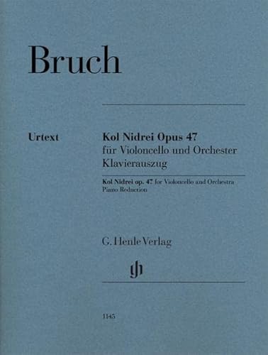 Imagen de archivo de Kol Nidrei op. 47 for Violoncello and Orchestra a la venta por Blackwell's