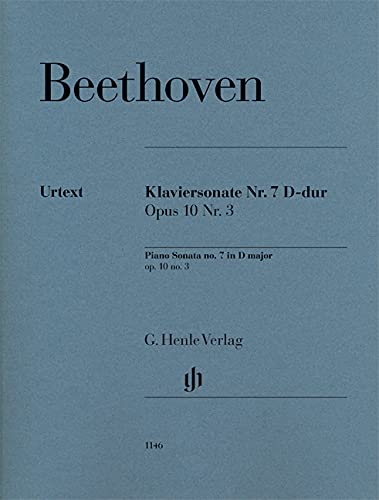 Beispielbild fr Beethoven, Ludwig van - Piano Sonata no. 7 D major op. 10 no. 3 zum Verkauf von GreatBookPrices
