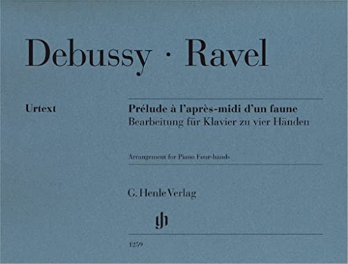 9790201812595: Prlude  l'aprs-midi d'un faune: Bearbeitung fr Klavier vierhndig