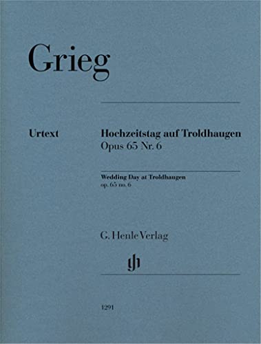 Stock image for Hochzeitstag auf Troldhaugen op. 65 Nr. 6 Klavier 2ms for sale by medimops