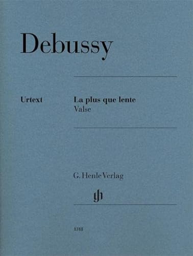 9790201813189: Debussy, Claude - La plus que lente - Valse: Instrumentation: Piano solo