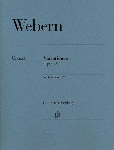 Beispielbild fr Variationen op. 27 zum Verkauf von Blackwell's