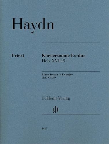 Imagen de archivo de Haydn, Joseph - Piano Sonata E flat major Hob. XVI:49 a la venta por GreatBookPrices