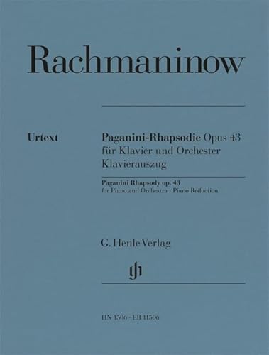 Beispielbild fr Rapsodie sur un thme de Paganini op. 43 zum Verkauf von AHA-BUCH GmbH