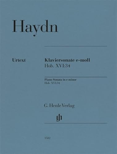 Beispielbild fr Haydn, Joseph - Klaviersonate e-moll Hob. XVI:34 zum Verkauf von GreatBookPrices