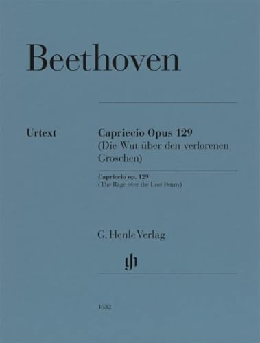 Stock image for Beethoven, Ludwig van - Alla Ingharese quasi un Capriccio G-dur op. 129 (Die Wut ber den verlorenen Groschen) for sale by GreatBookPrices