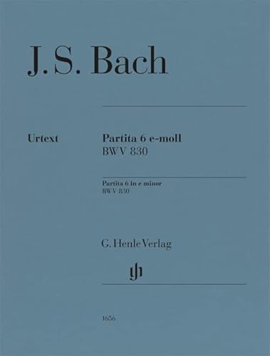 Stock image for Bach, Johann Sebastian - Partita Nr. 6 e-moll BWV 830: Besetzung: Klavier zu zwei Handen for sale by Chiron Media