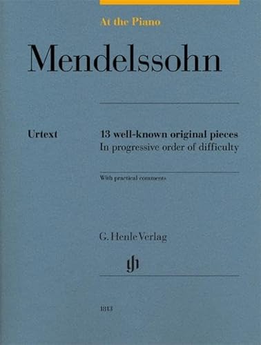 Stock image for At the Piano - Mendelssohn for sale by GreatBookPrices