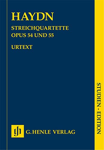 Beispielbild fr Streichquartette Heft VII op. 54 und 55 - Tostquartette; Studien-Edition zum Verkauf von medimops