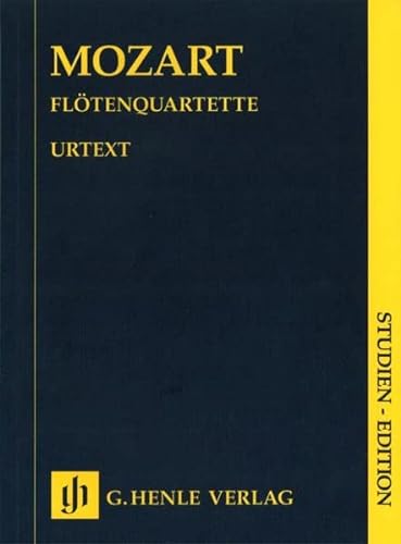 Imagen de archivo de Fltenquartette. (Flte, Violine, Viola, Violoncello); Studien-Edition a la venta por medimops