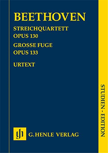 Beispielbild fr Streichquartett B-dur, Opus 130. Grosse Fuge, Opus 133. Hrsg. von R. Cadenbach. zum Verkauf von Musikantiquariat Bernd Katzbichler