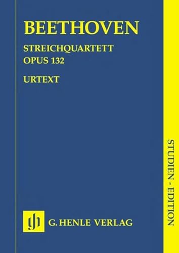 Beispielbild fr Streichquartett a-moll op. 132; Studien-Edition zum Verkauf von medimops