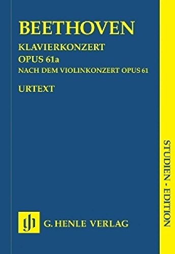 Stock image for Klavierkonzert Nr.6 D-Dur op.61a, Partitur for sale by Second Story Books, ABAA