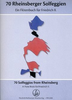 9790203433811: 70 Rheinsberger Sofeggien: Ein Fltenbuch fr Friedrich II