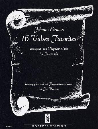9790204537365: Strauss: 16 Favorite Waltzes (arr. for guitar)