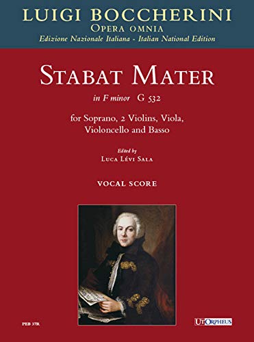 9790215323513: Stabat Mater in Fa minore (G 532). Riduzione Canto e Pianoforte a cura di Luca Lvi Sala