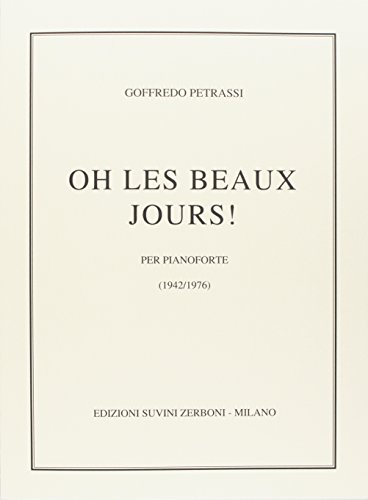 Beispielbild fr Oh Les Beaux Jours! (1941/1976)Klavier zum Verkauf von AHA-BUCH GmbH