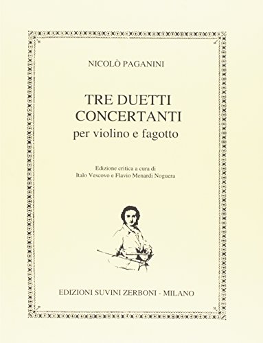 9790215610477: Tre Duetti Concertanti Per Violino E Fagotto