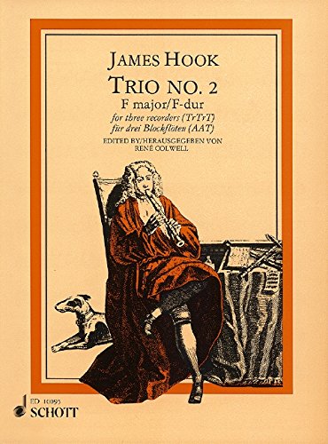 9790220100925: Trio No. 2 fa majeur: 3 recorders (AAT) or flutes.