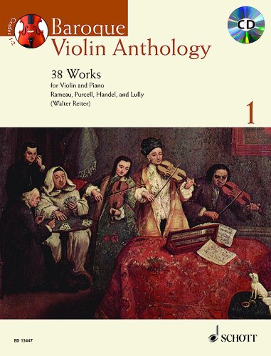 Beispielbild fr Baroque Violin Anthology vol.1 (+CD) :for violin and piano zum Verkauf von AHA-BUCH