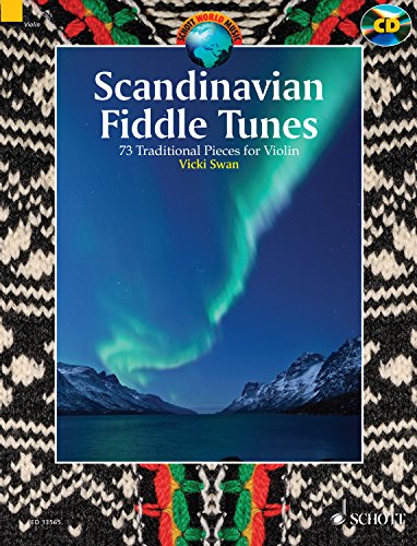 9790220134951: Scandinavian Fiddle Tunes - 73 Traditional Pieces for Violin - Schott World Music Series - violin - edition with CD - (ED 13565)