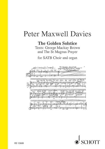Beispielbild fr The Golden Solstice op. 337 zum Verkauf von CONTINUO Noten-Buch-Versand