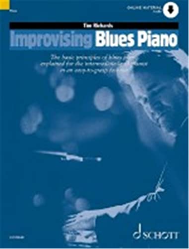 Beispielbild fr Improvising Blues Piano - The basic principles of blues piano explained for the intermediate-level pianist in an easy-to-grasp fashion - Piano - Edition with Audio Download - ( ED 12504D ) zum Verkauf von medimops