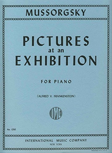 9790220409950: MOUSSORGSKY - Cuadros de una Exposicion para Orquesta de Cuerdas (Partitura y Partes) (Del Borgo)