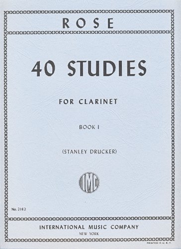 Stock image for 40 Studies vol.1for clarinet for sale by AHA-BUCH GmbH