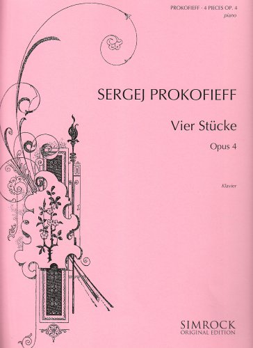 9790221100689: Stucke(4) Op.4 Piano