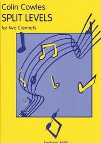 9790230006965: Cowles: Split Levels (Clarinet Duet)