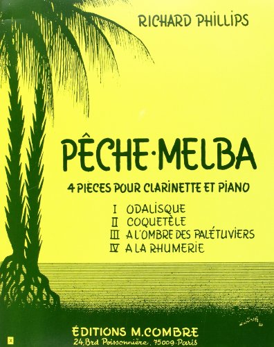 Beispielbild fr Pche melba (4 pices) pour Clarinette et piano zum Verkauf von Ammareal
