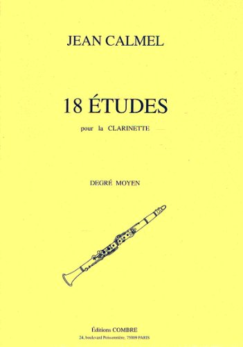 Stock image for Etudes (18) --- clarinette for sale by LiLi - La Libert des Livres