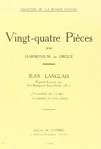 9790230350440: Pieces (24) cahier n1 (1 a 12) --- orgue ou harmonium