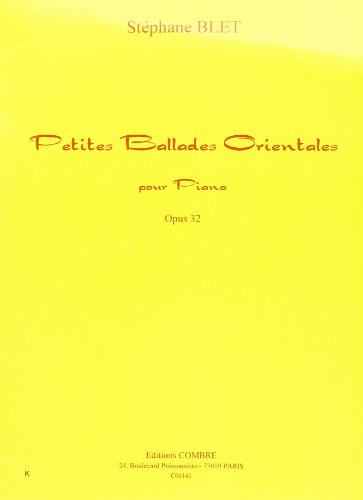 Beispielbild fr Petites ballades orientales op. 32 pour Piano zum Verkauf von medimops