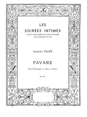 9790230791434: Faur: Pavane, Op. 50 (arr. for viola / cello & piano)