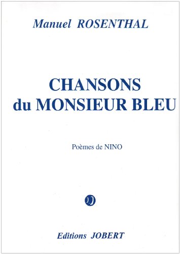 9790230804653: Chansons du monsieur bleu --- mezzo et piano