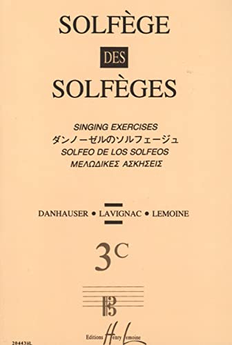 Beispielbild fr Solfge des Solfges Volume 3C Ut1 zum Verkauf von medimops