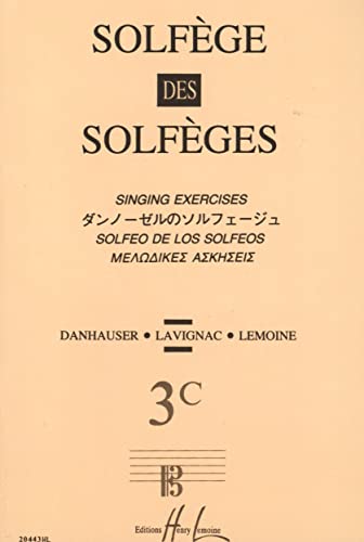 Imagen de archivo de Solfge des Solfges Volume 3C Ut1 a la venta por medimops