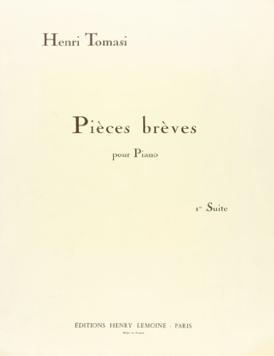 Beispielbild fr Pices Brves, Suite No.1 Po zum Verkauf von Livre et Partition en Stock