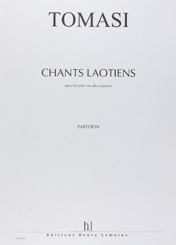 Beispielbild fr Chants Laotiens Cht/Po zum Verkauf von Livre et Partition en Stock