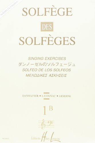 Beispielbild fr LEMOINE LAVIGNAC ALBERT - SOLFEGE DES SOLFEGES VOL.9A AVEC ACCOMPAGNEMENT zum Verkauf von Better World Books